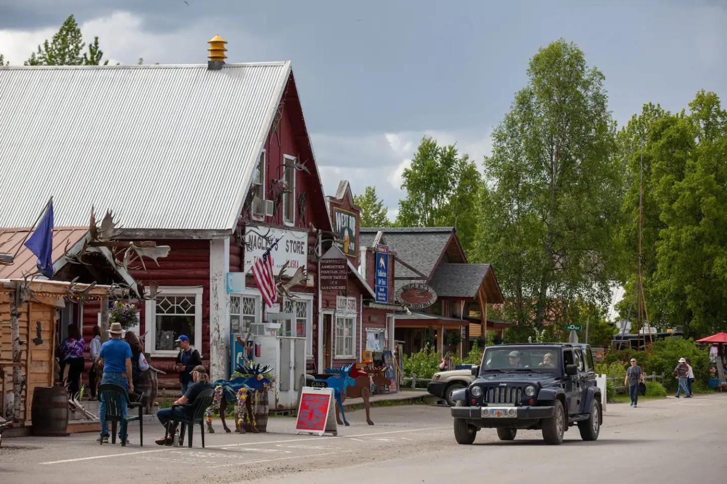 Talkeetna Aerie Adventure Lodge エクステリア 写真